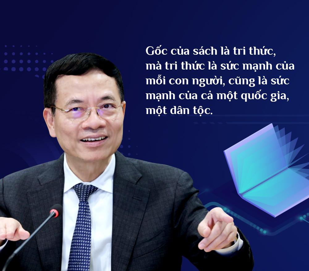 Bộ trưởng Nguyễn Mạnh Hùng nói về đọc sách