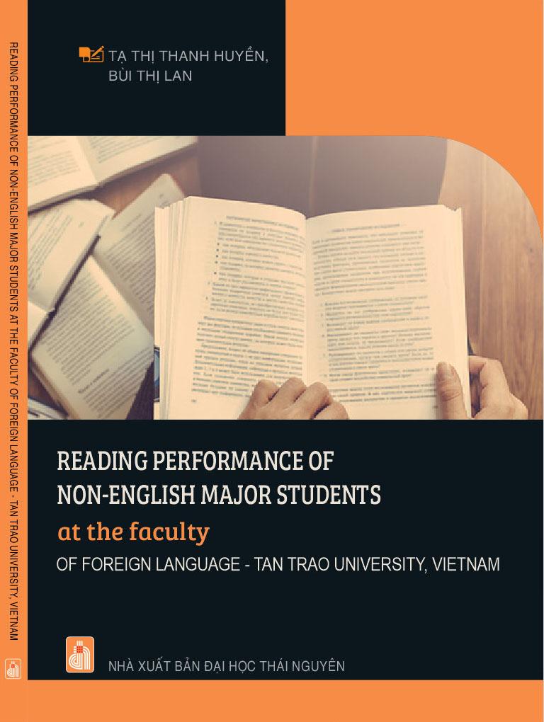 Reading performance of non - english major students at the faculty of foreign language - Tan Trao university, Viet Nam