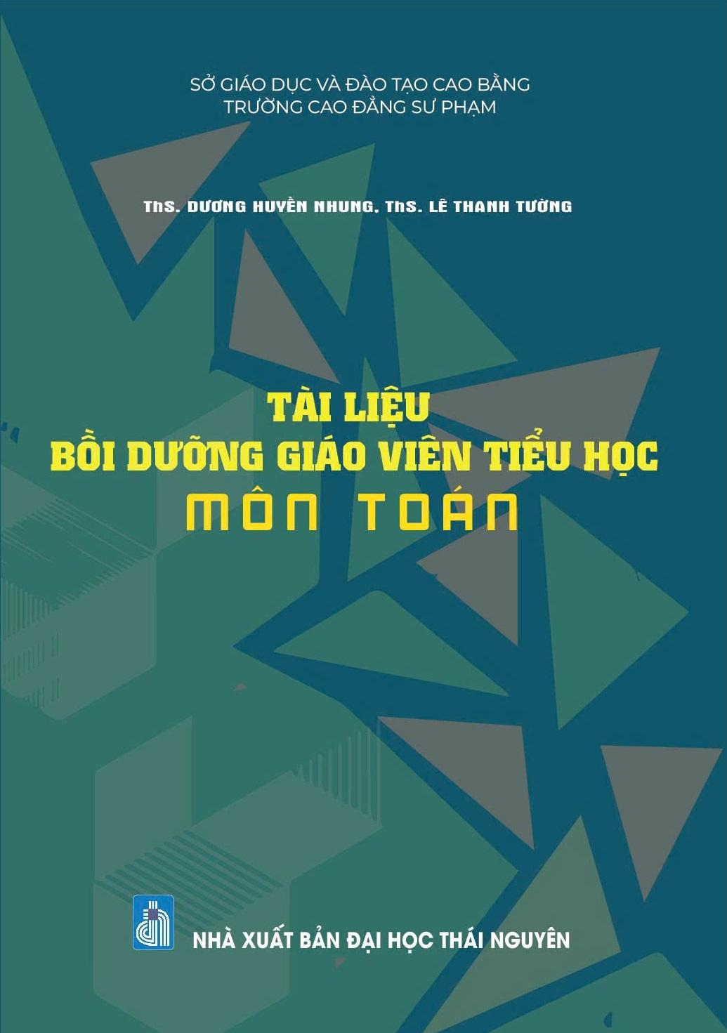 Tài liệu bồi dưỡng giáo viên tiểu học môn Toán