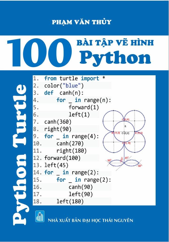 100 bài tập vẽ hình Python